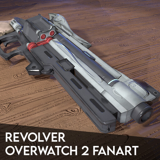 Cole Cassidy's Overwatch 2 Revolver Fan Art