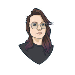 Illustrated portrait of Ollie Cuddihy